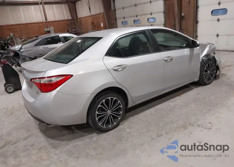 2015 Toyota Corolla S Plus из США, поврежденный, VIN 2T1BURHE2FC327354